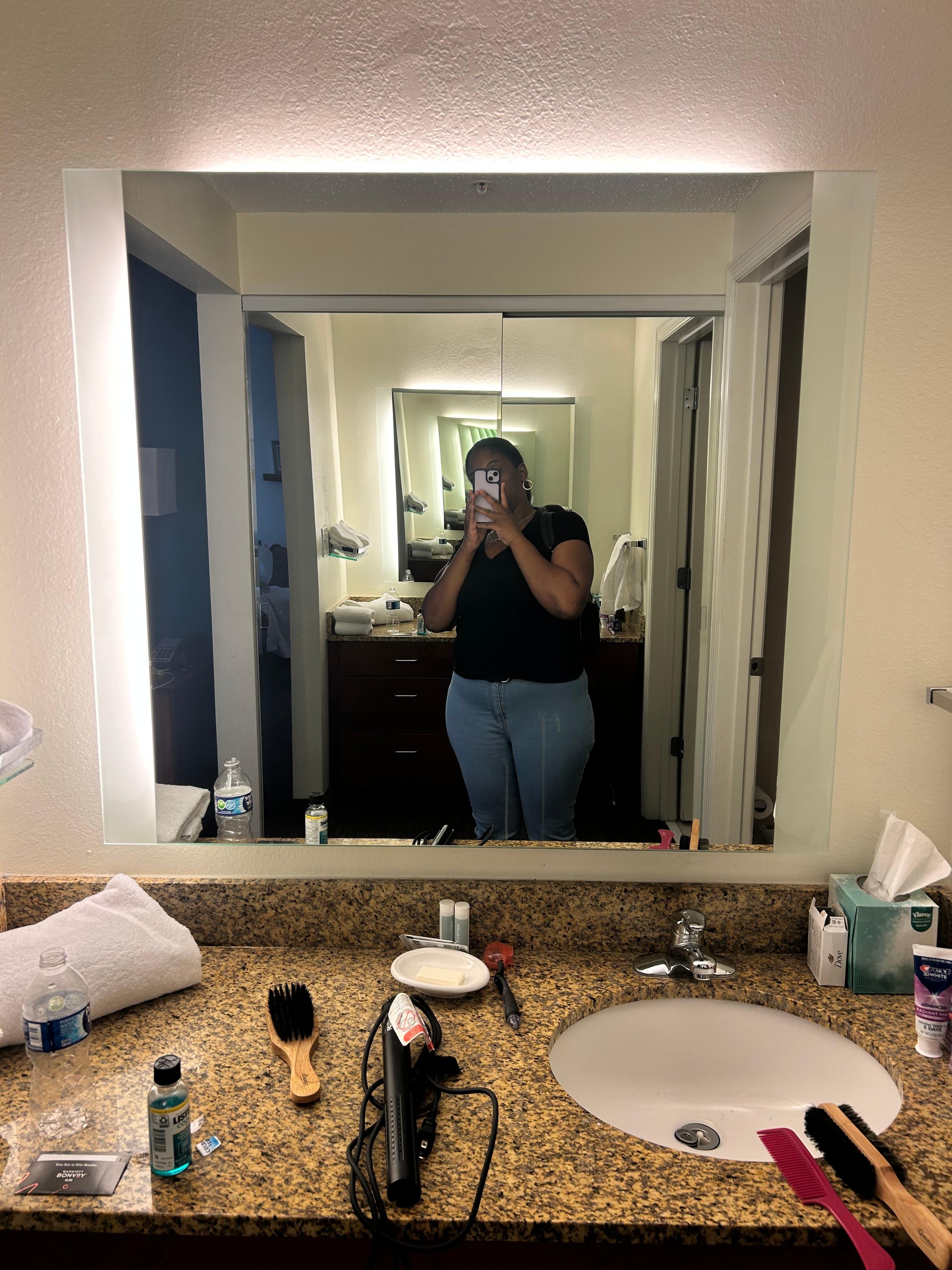 Right side of mirror 