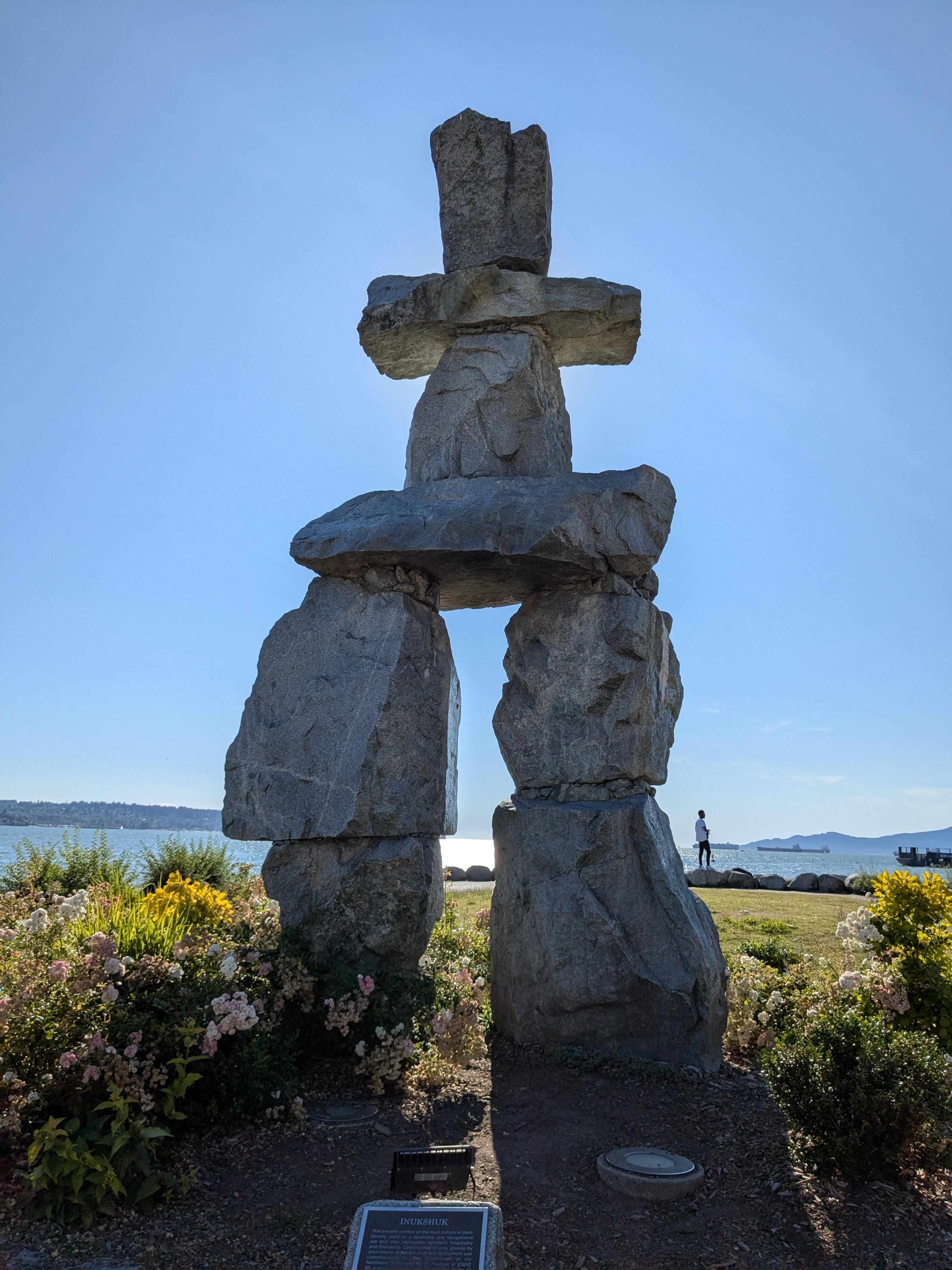 English Bay Inukshuk