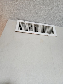 Vent In Hotel Room Needs To Be Cleaned & Repaired