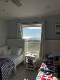 Twin bedroom with view