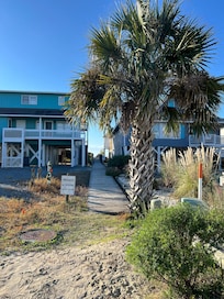 Beach access was super close & easy to access.