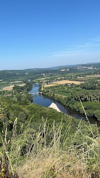 View of the Dordogne from Domme