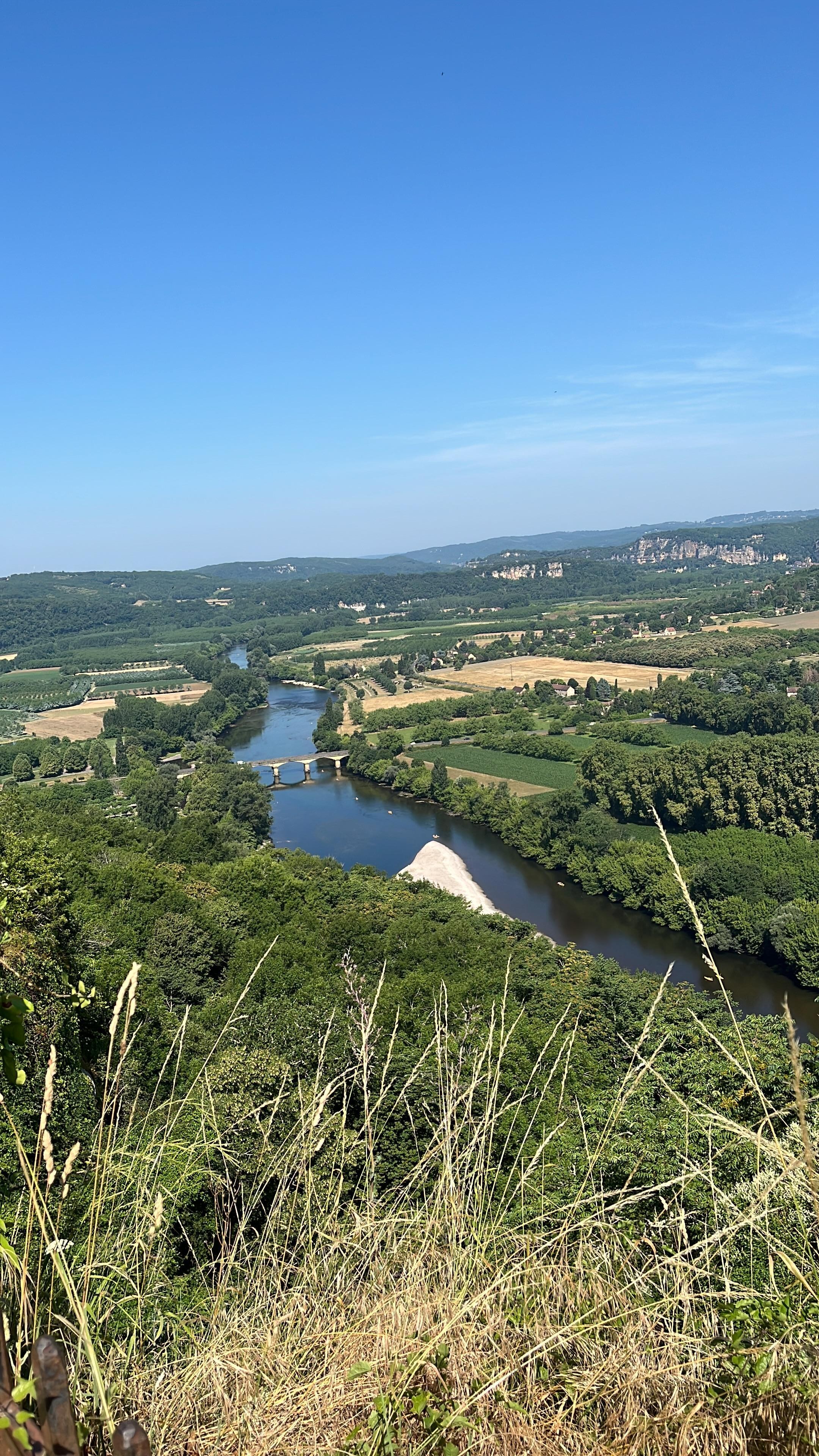 View of the Dordogne from Domme