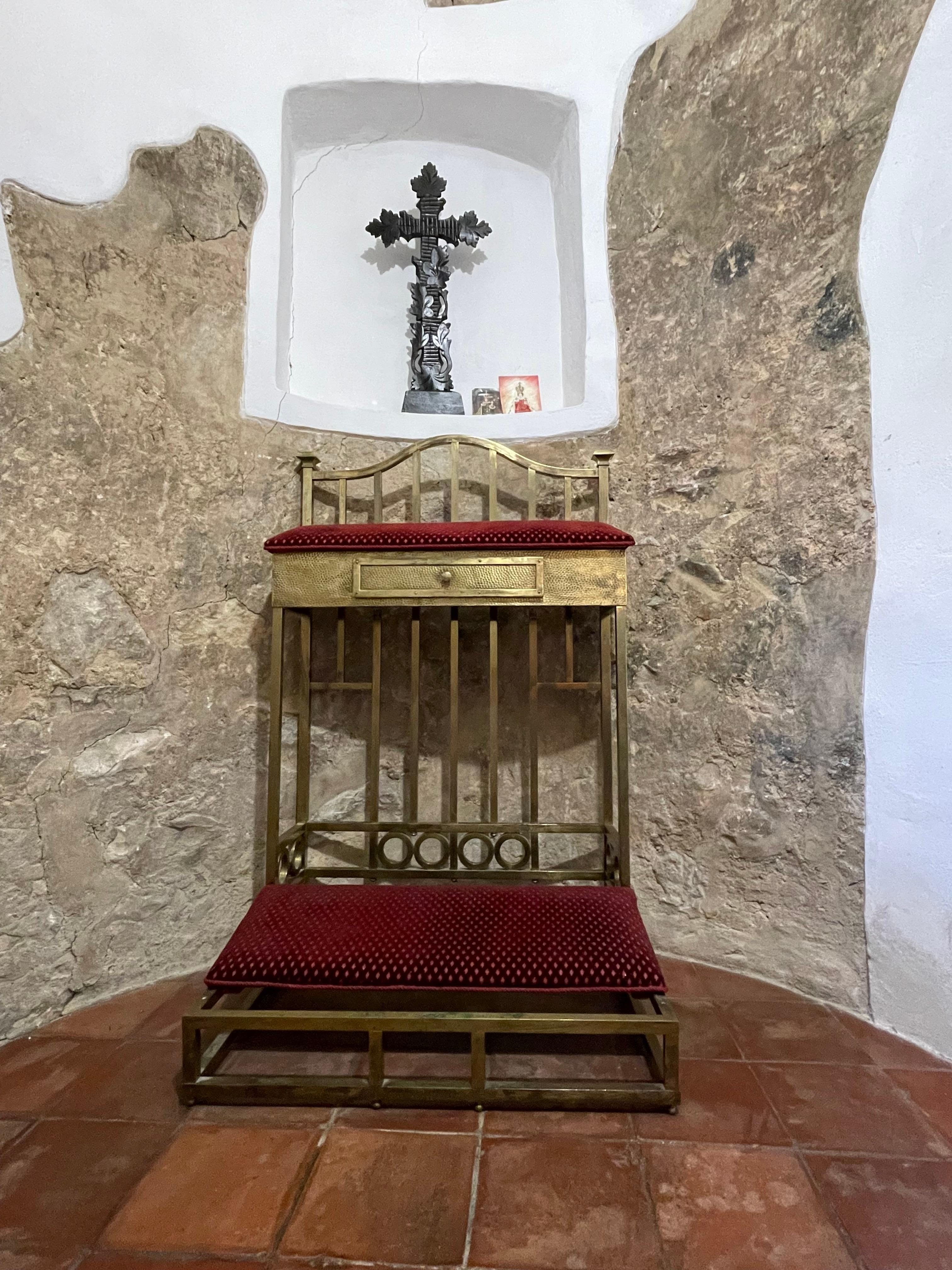 The room had its own chapel!