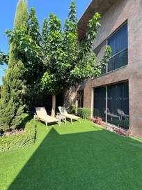 Beautiful sun lounging area