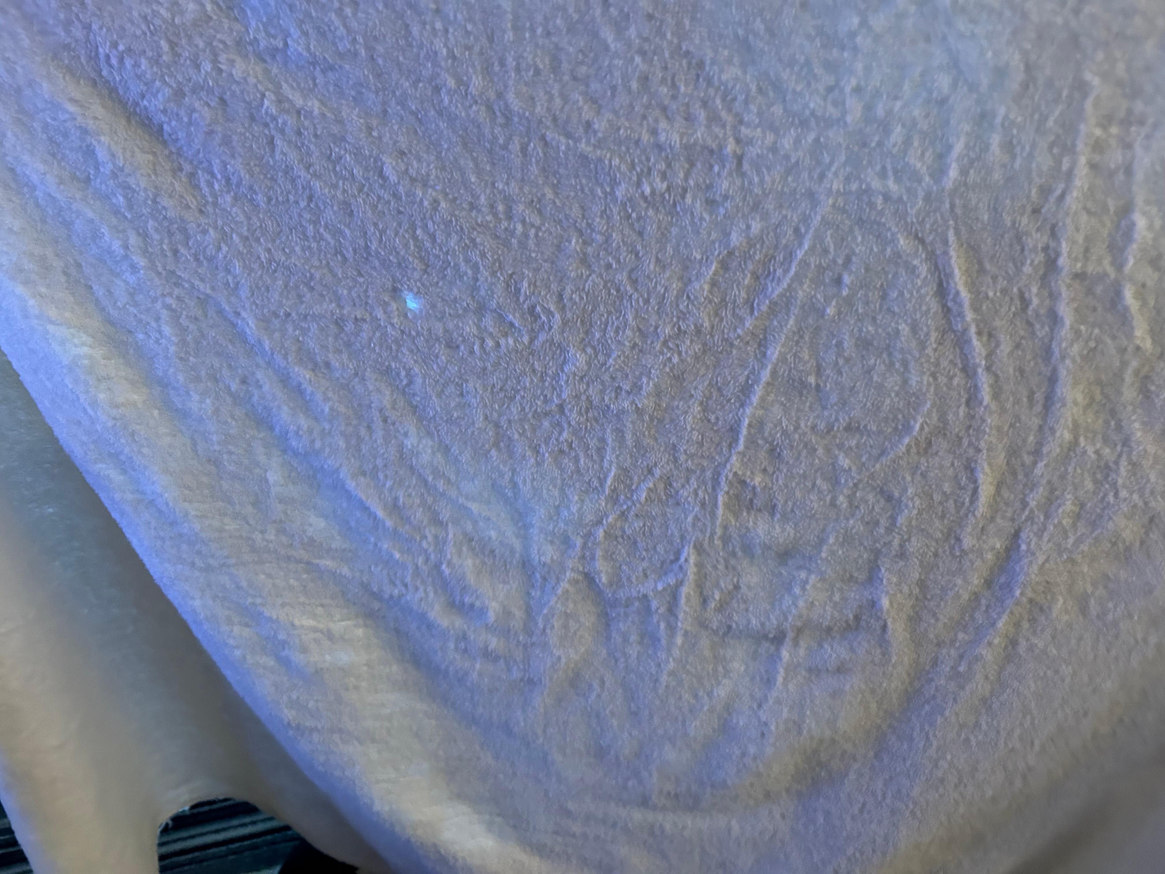 Holes in towels 