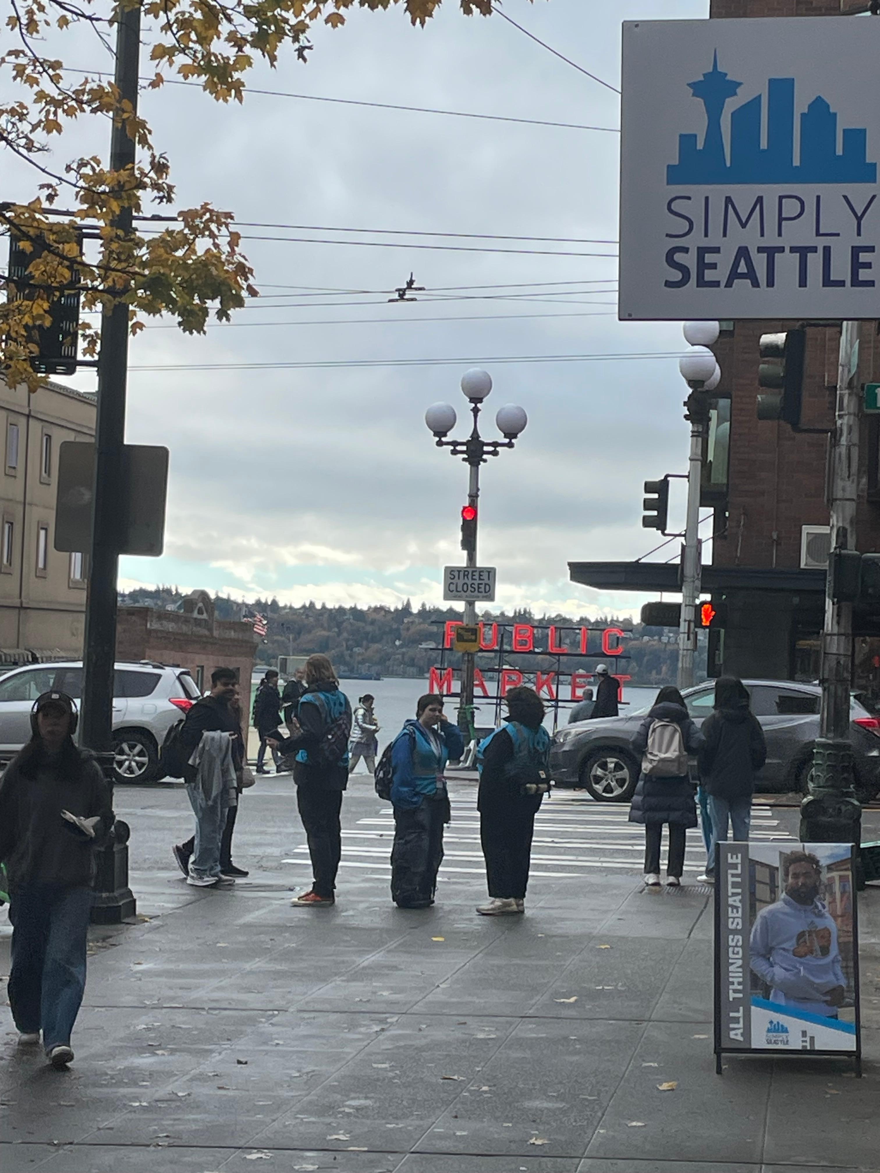View from right in front of the hotel. 