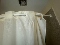 Shower cortain rip