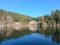 From dock looking at the buildings.