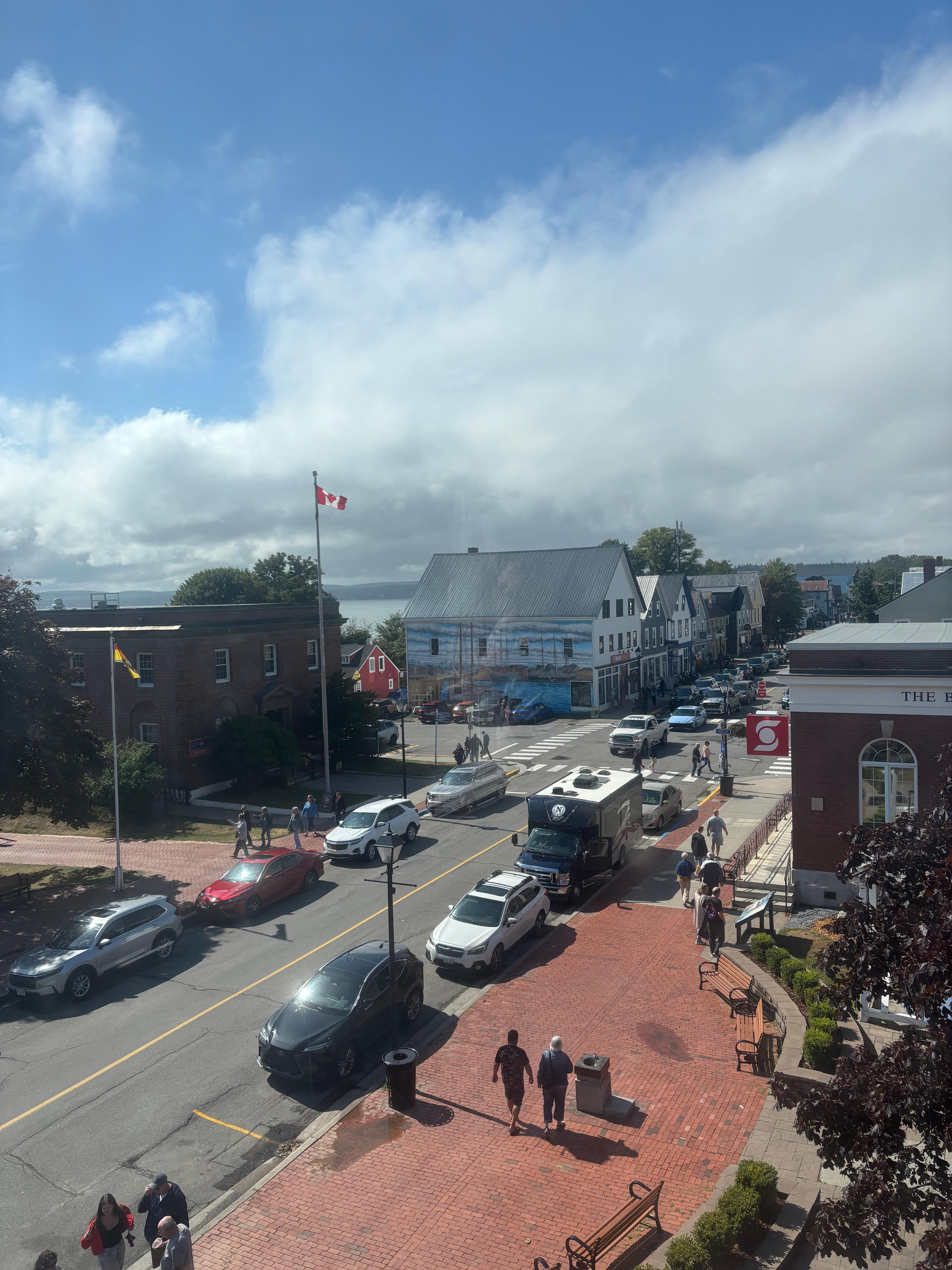 The view from our wondow