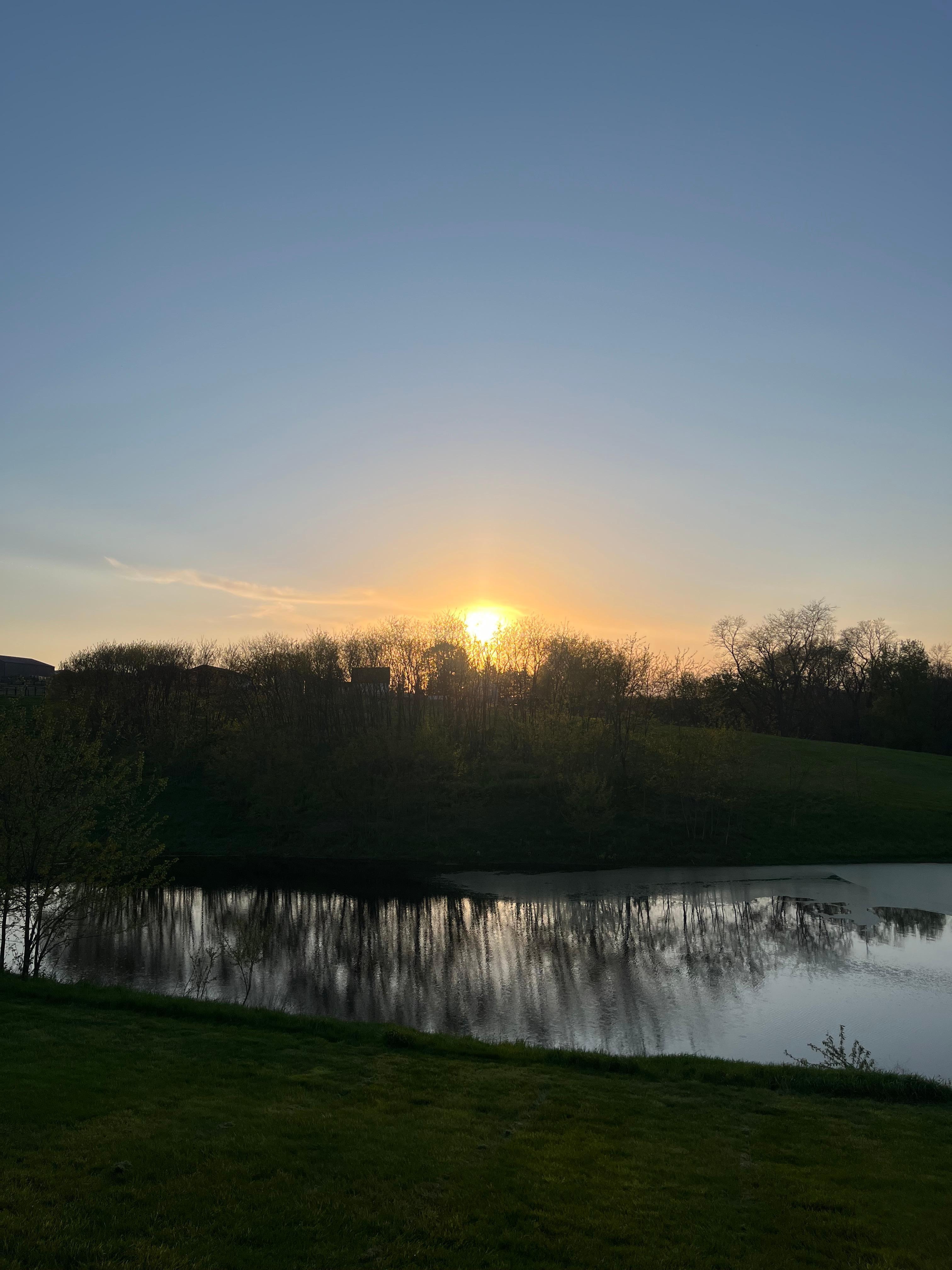 Sunsets were beautiful 