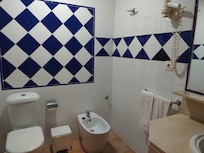 Il bagno dell'hotel