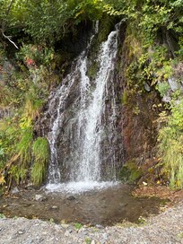 Waterfall just down the road must stop
