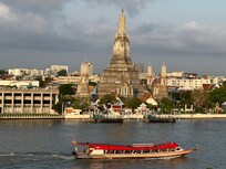 View from hotel rooftop