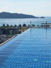 Rooftop pool