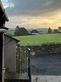 View from my window early on the morning .