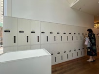 チェックインまでこの大きさのロッカーを無料で使えるのは助かりました。