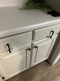Broken handles and cabinet doors