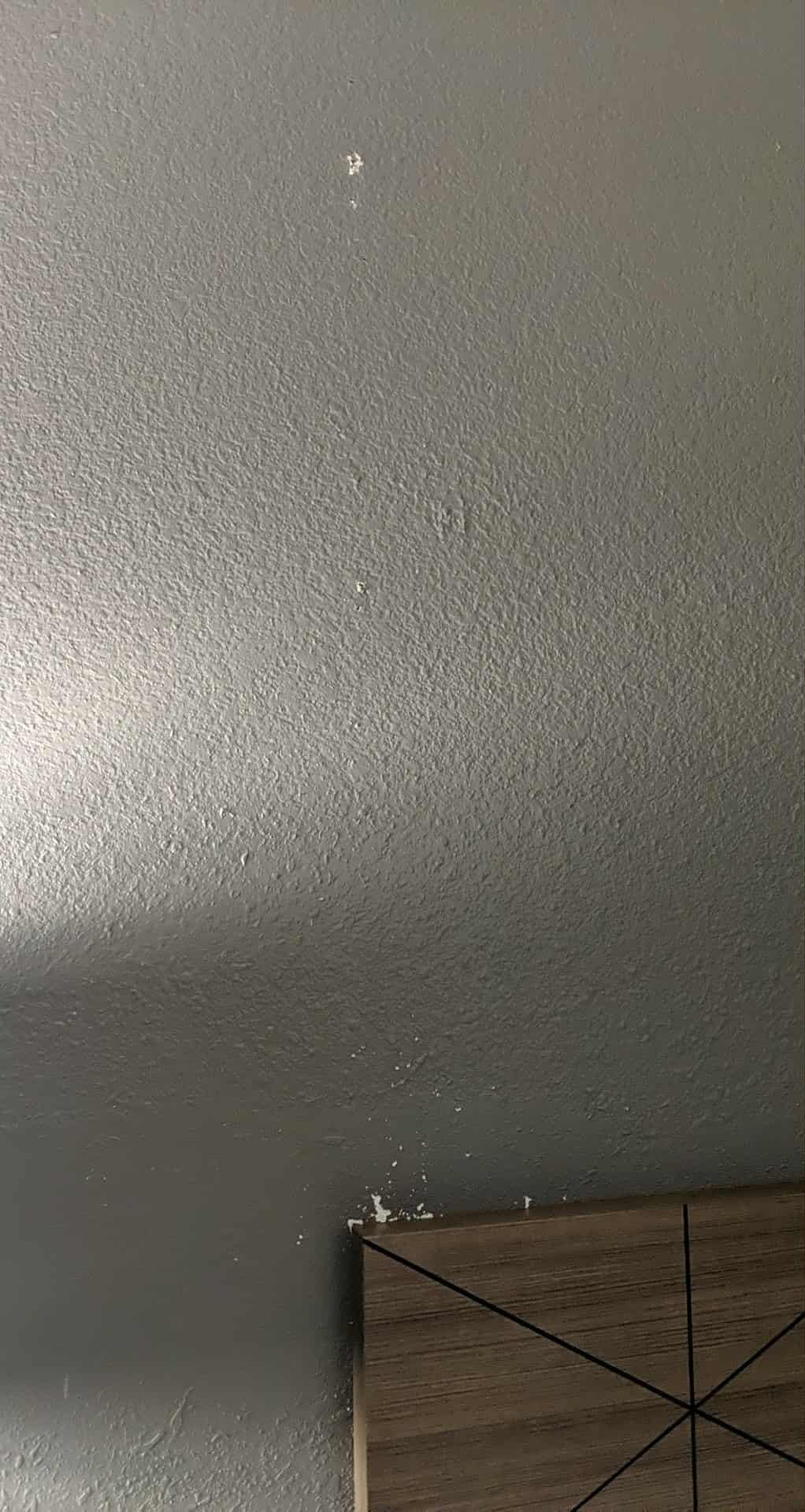bedrest pulling from wall