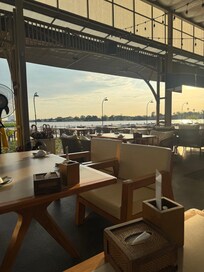 Restaurant on the river