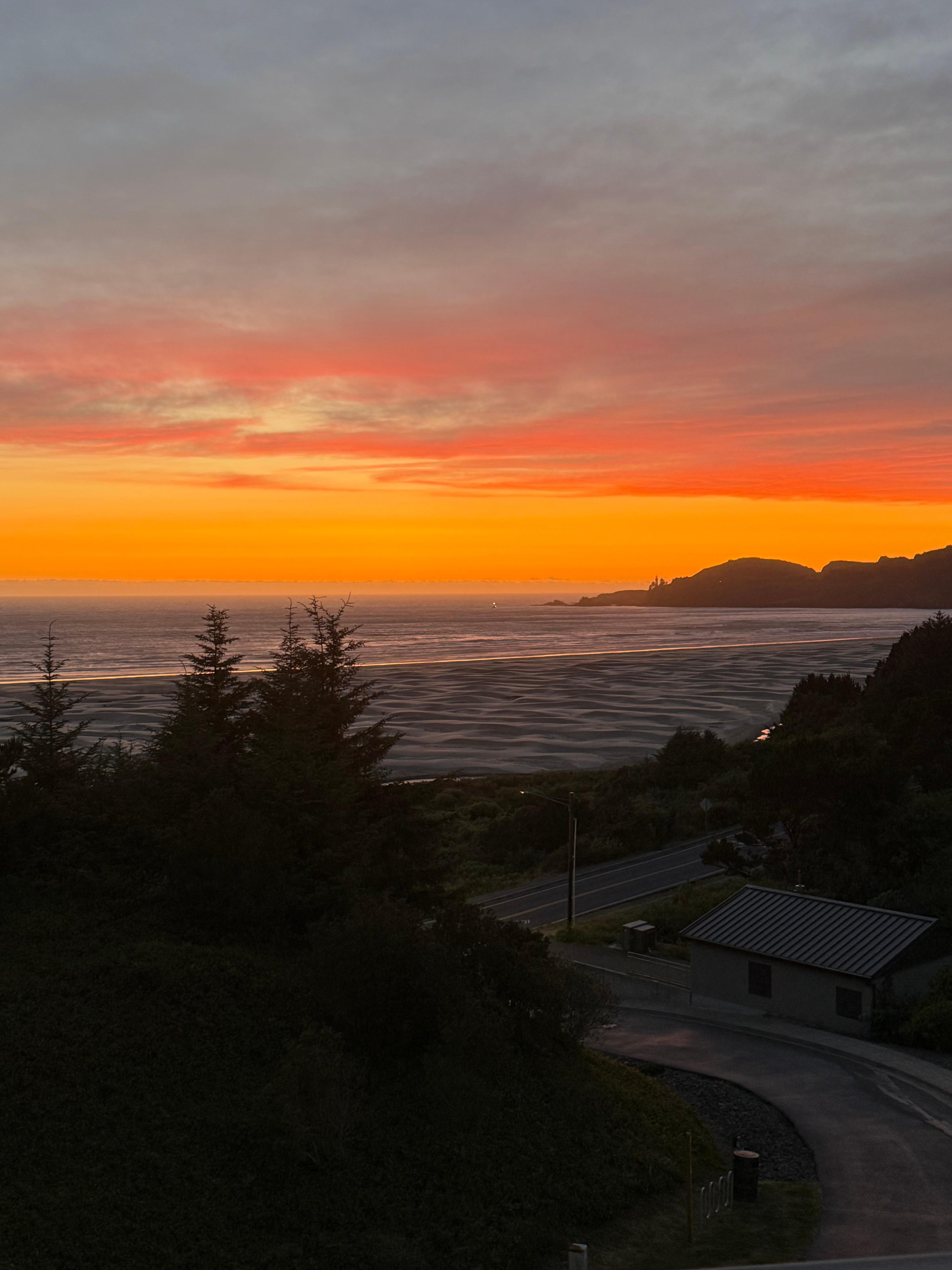 Sunset view from my room. 