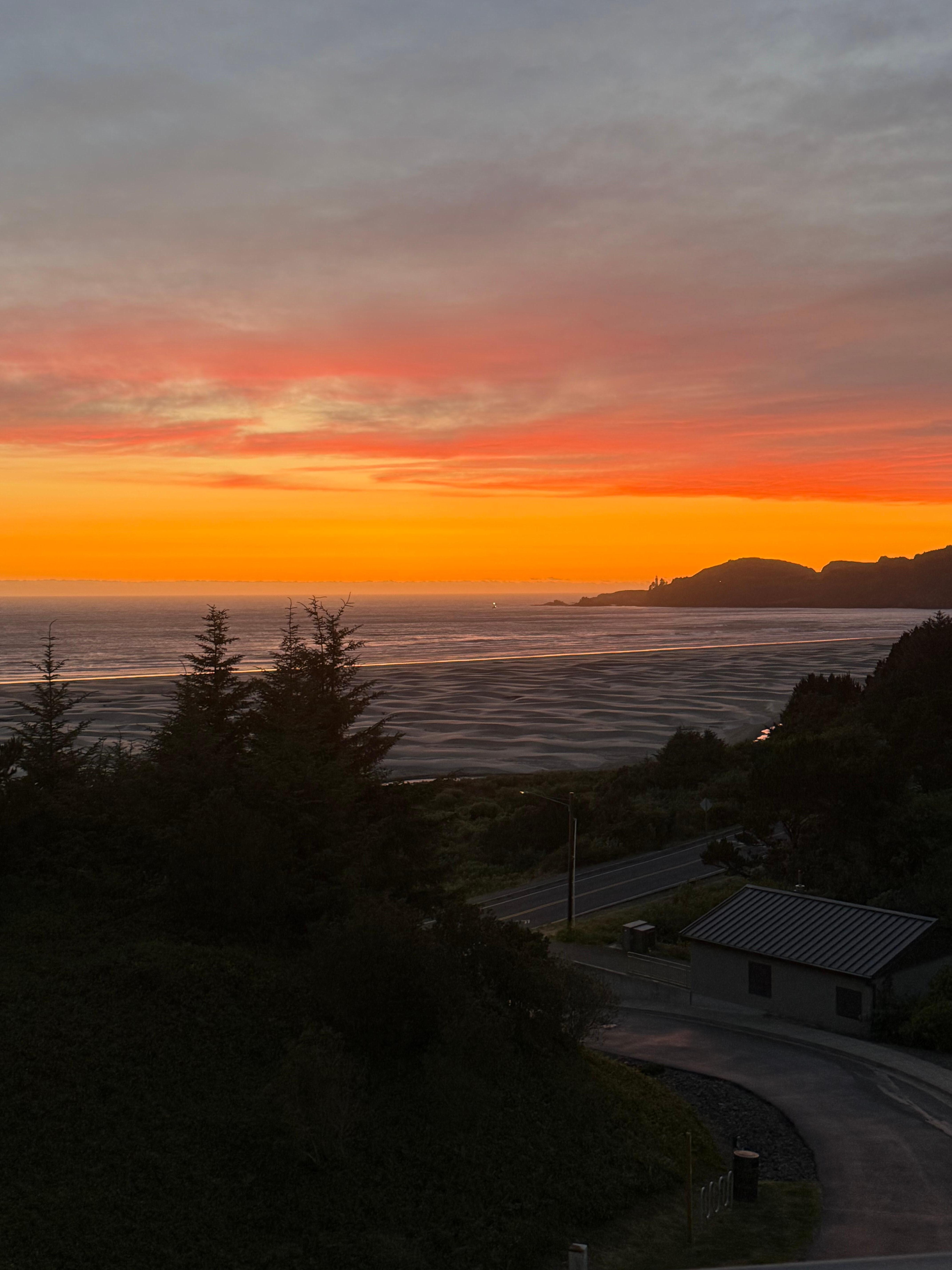 Sunset view from my room. 
