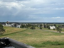 Looking out from the deck