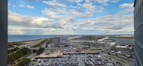 View east from my 9th floor room