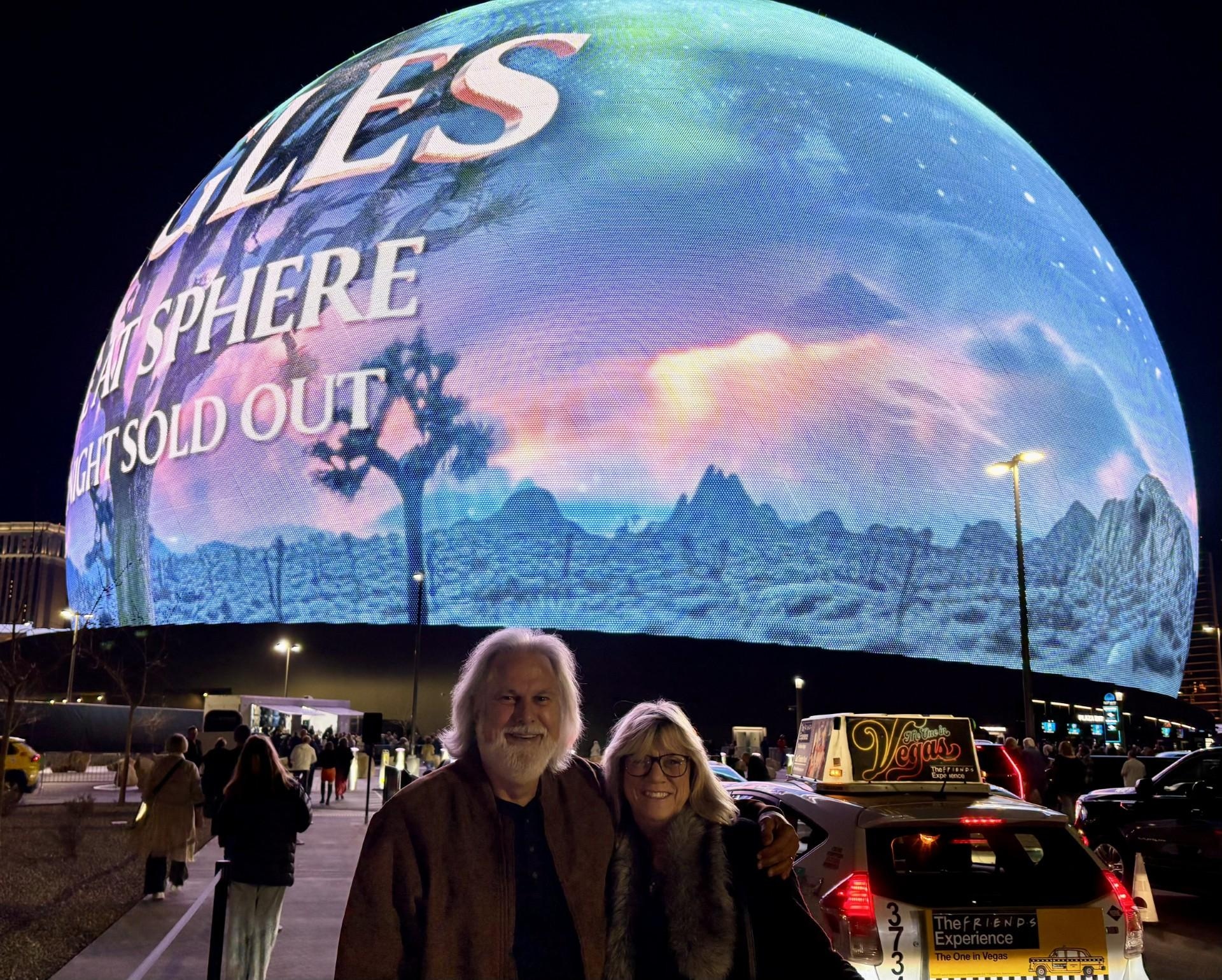 Sphere a safe 10 minute  walk  Place is UNBELIEVALBE!!! 