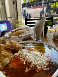 Desayuno en restaurante Xoloitzcuintle.