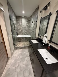 Two nice full bathrooms