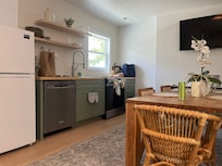 Kitchen and living room in main room