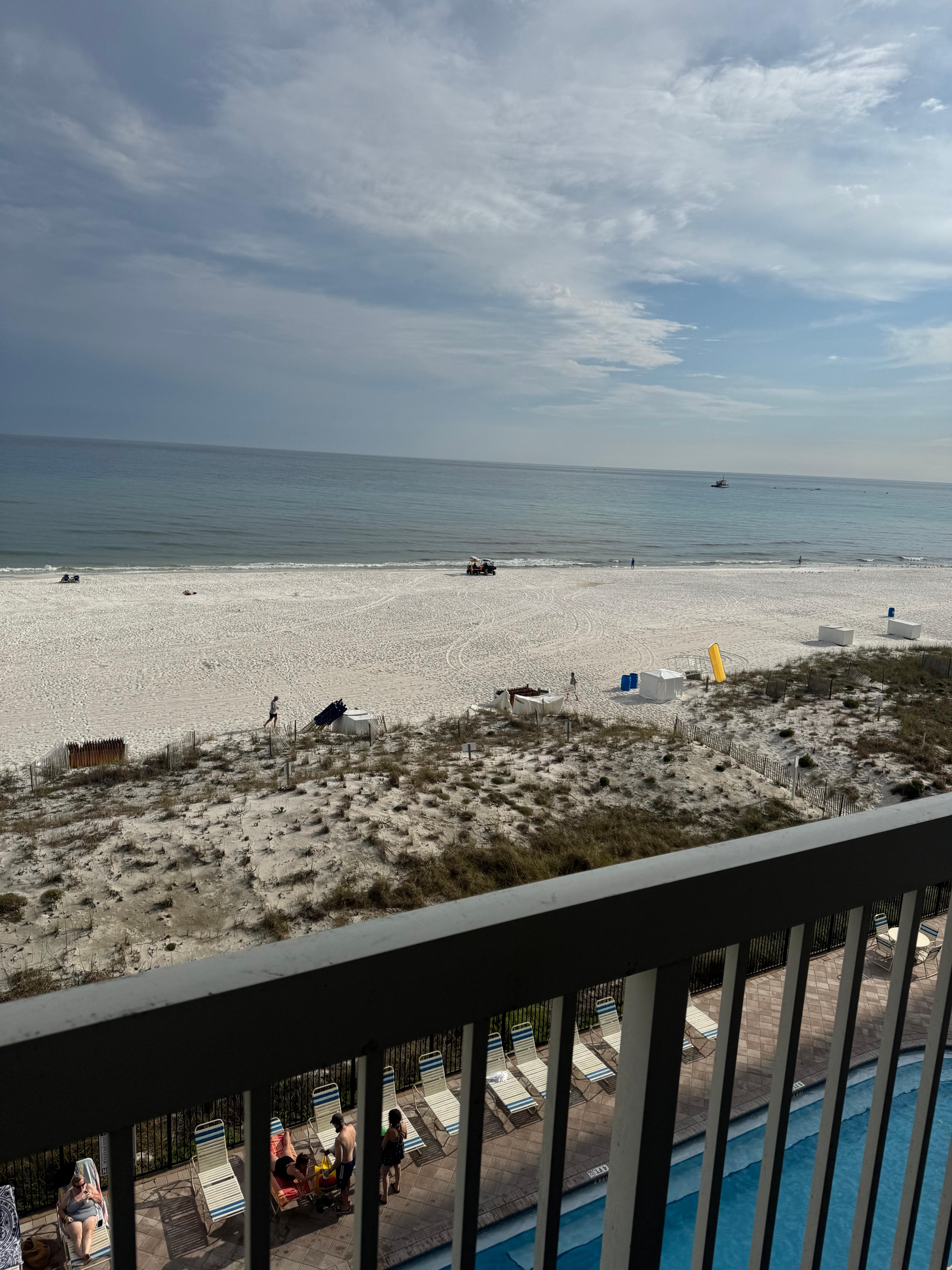 Right view from the balcony