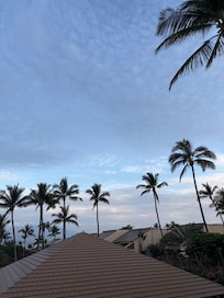 Sunset from the lanai.