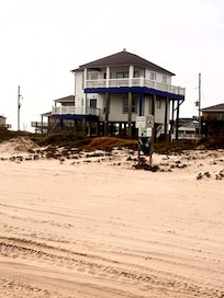 Front of the beach house