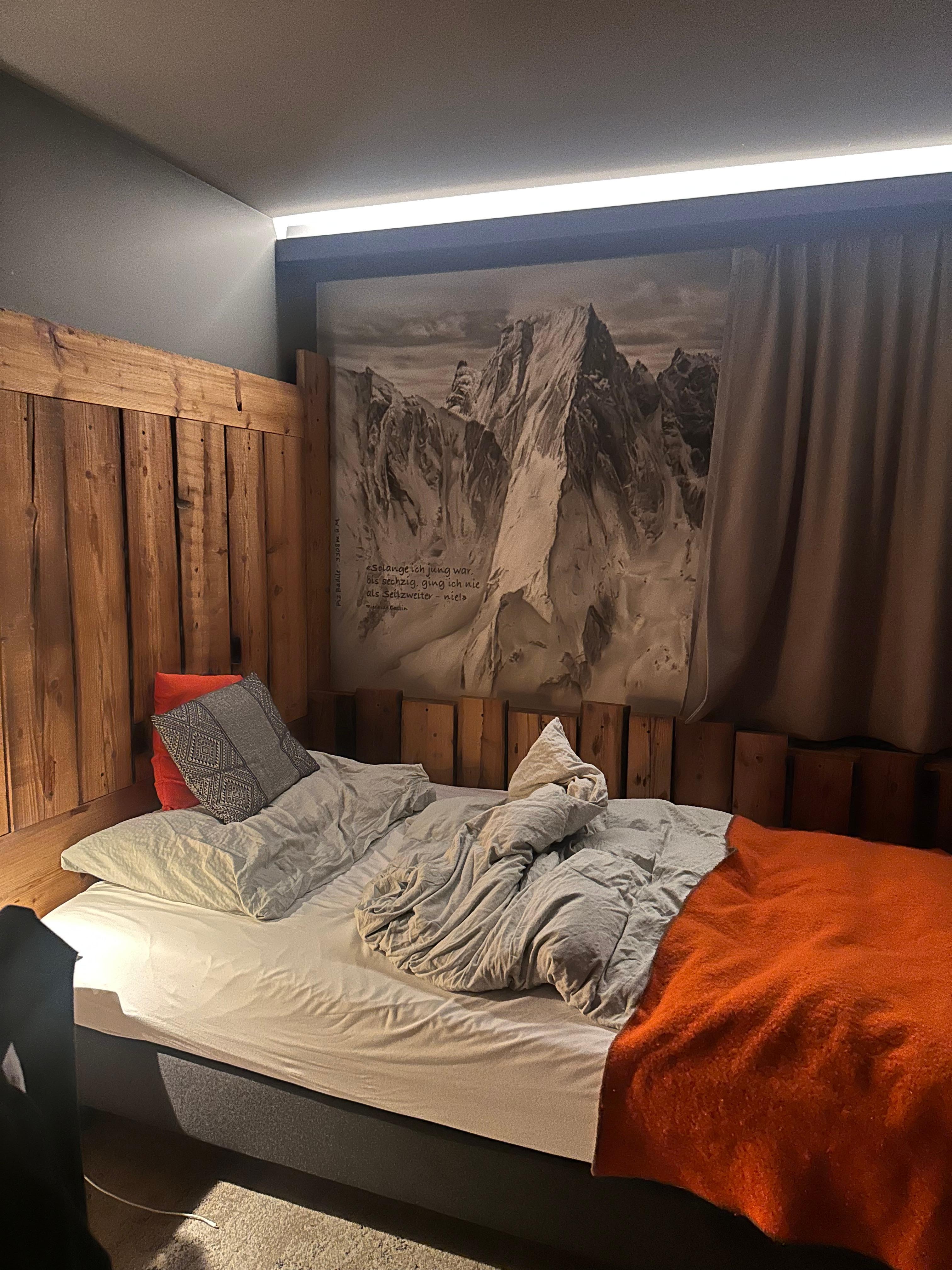 My bed was very very comfortable, good quality pillow and duvet