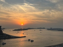 Utsikt fra restaurant i 13. etasje