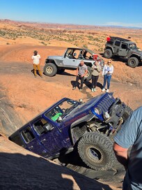 Check out Twisted Jeeps. We had a trilling ride with Jeff. It was the best amusement ride of our life.