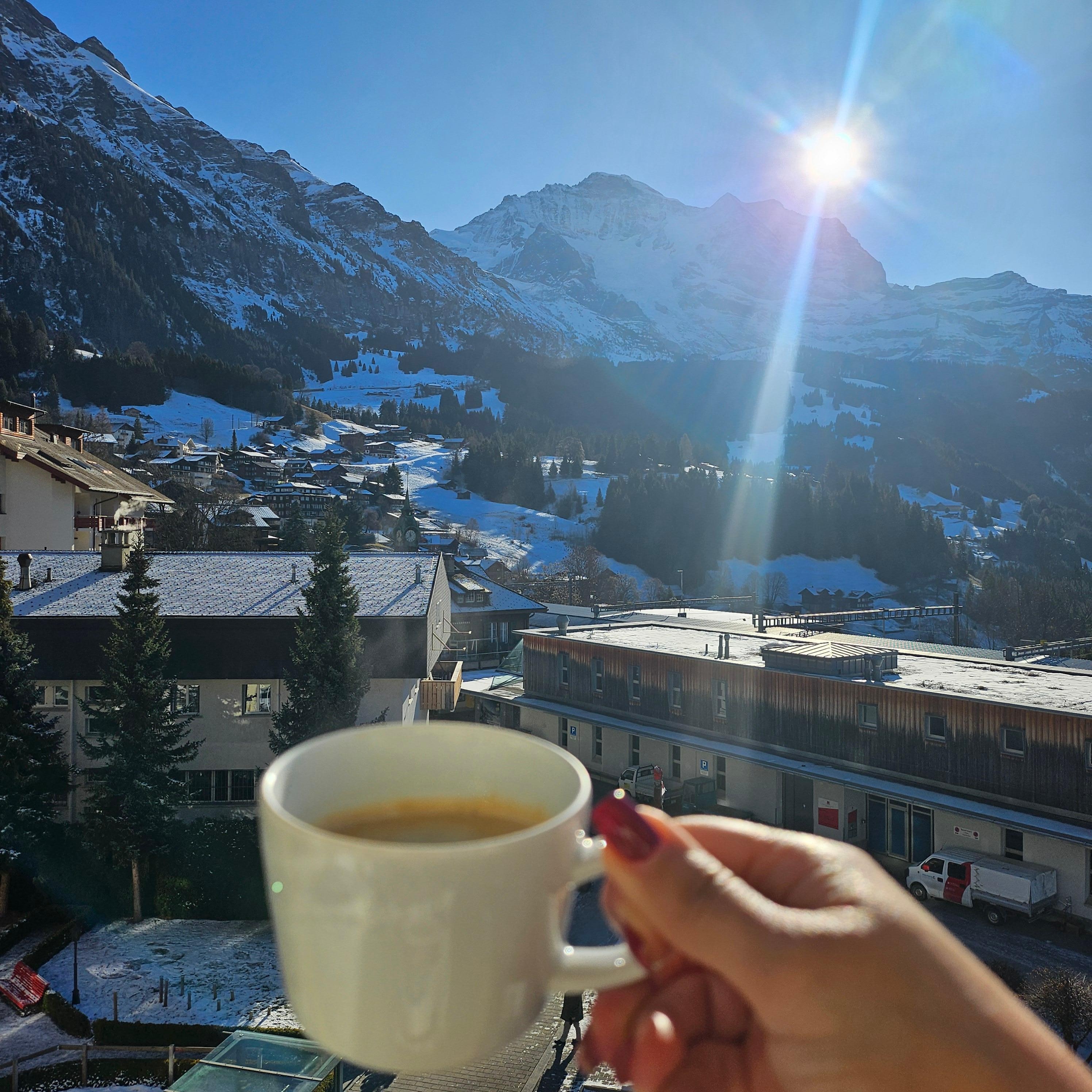 Best morning coffee I ever had in my life.