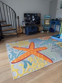 View in living room