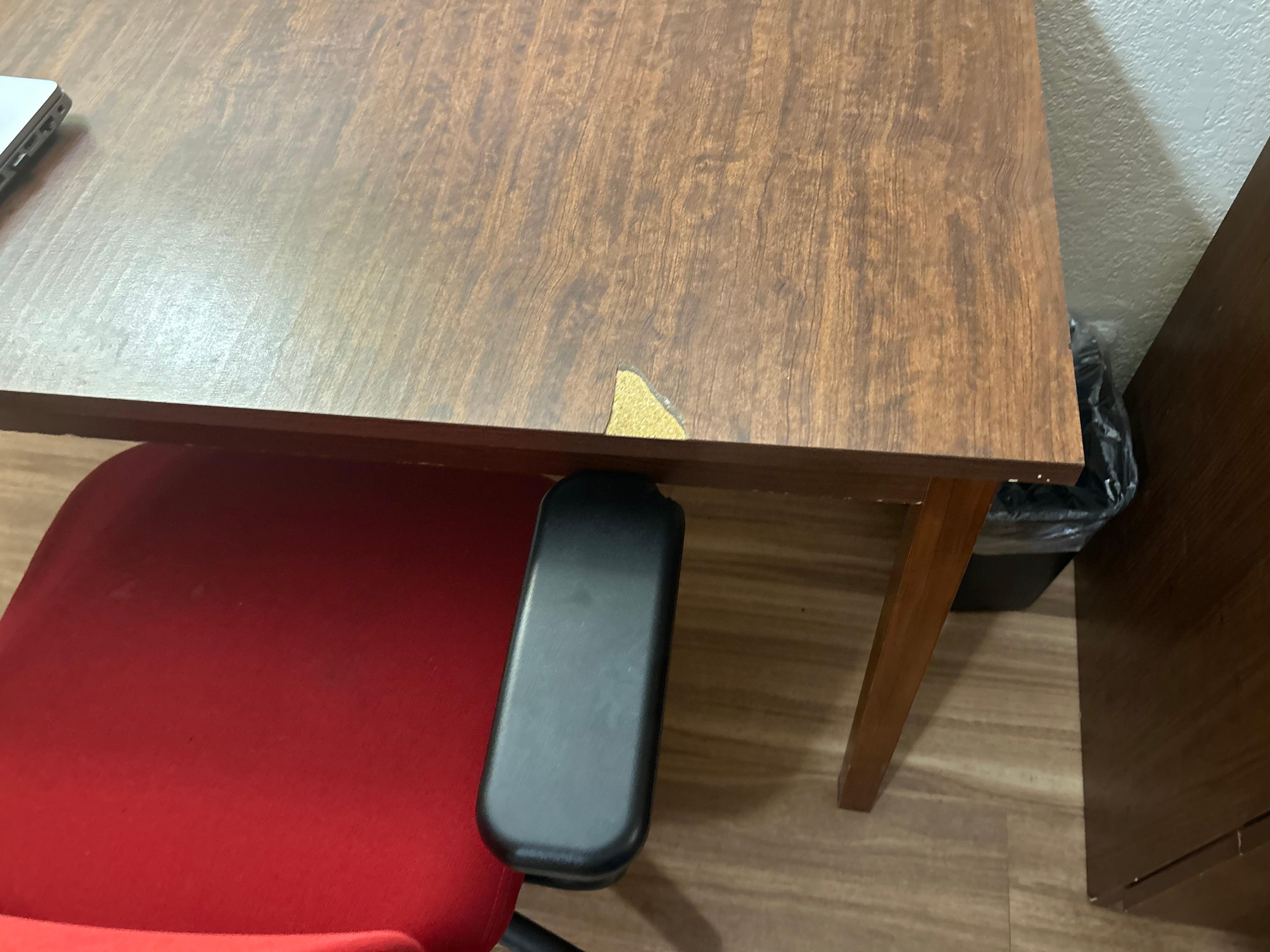 Broken table