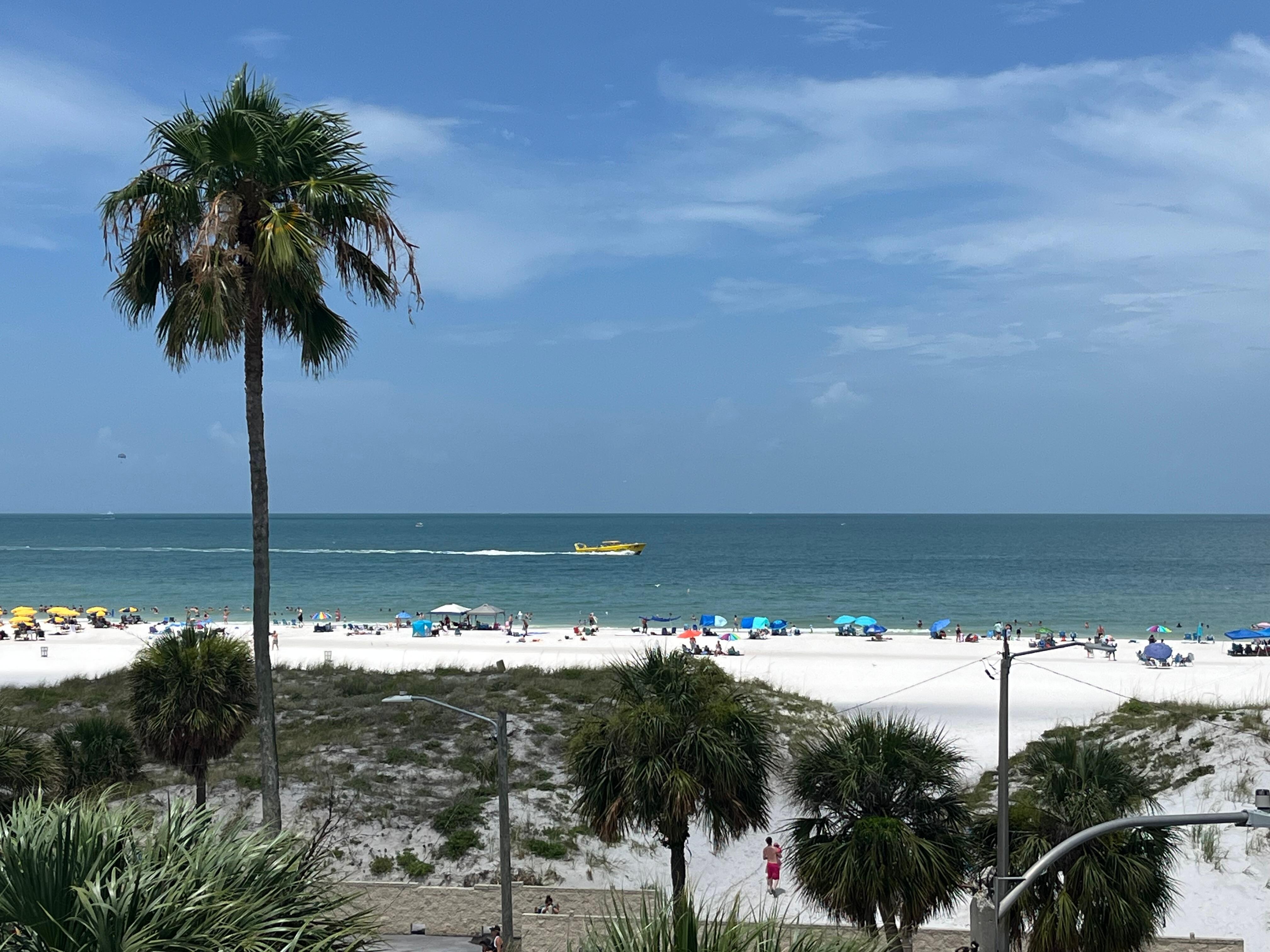 View from our 4th floor balcony