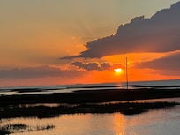 Sunset on Nassau Way