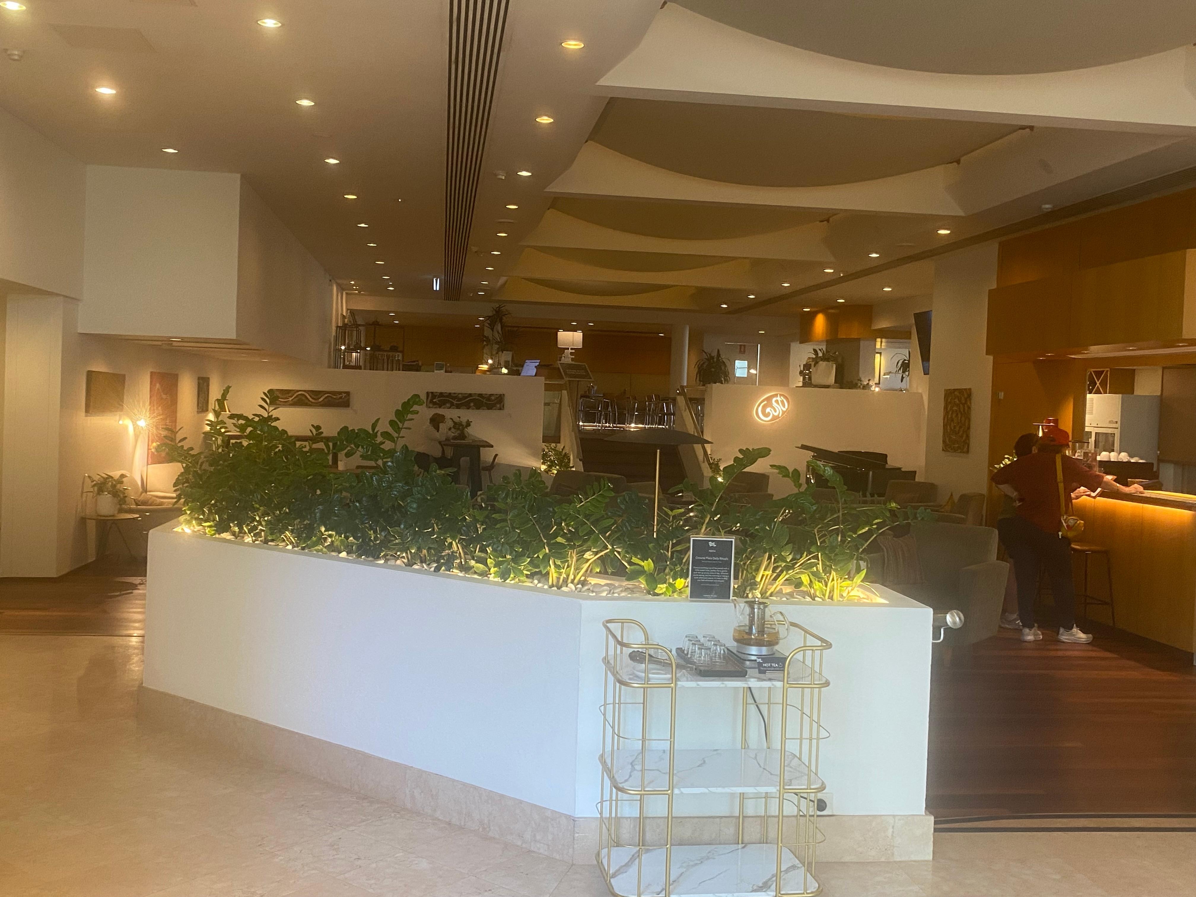 Lovely lounge area and amazing breakfast 