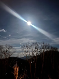 The moon and view were gorgeous.
