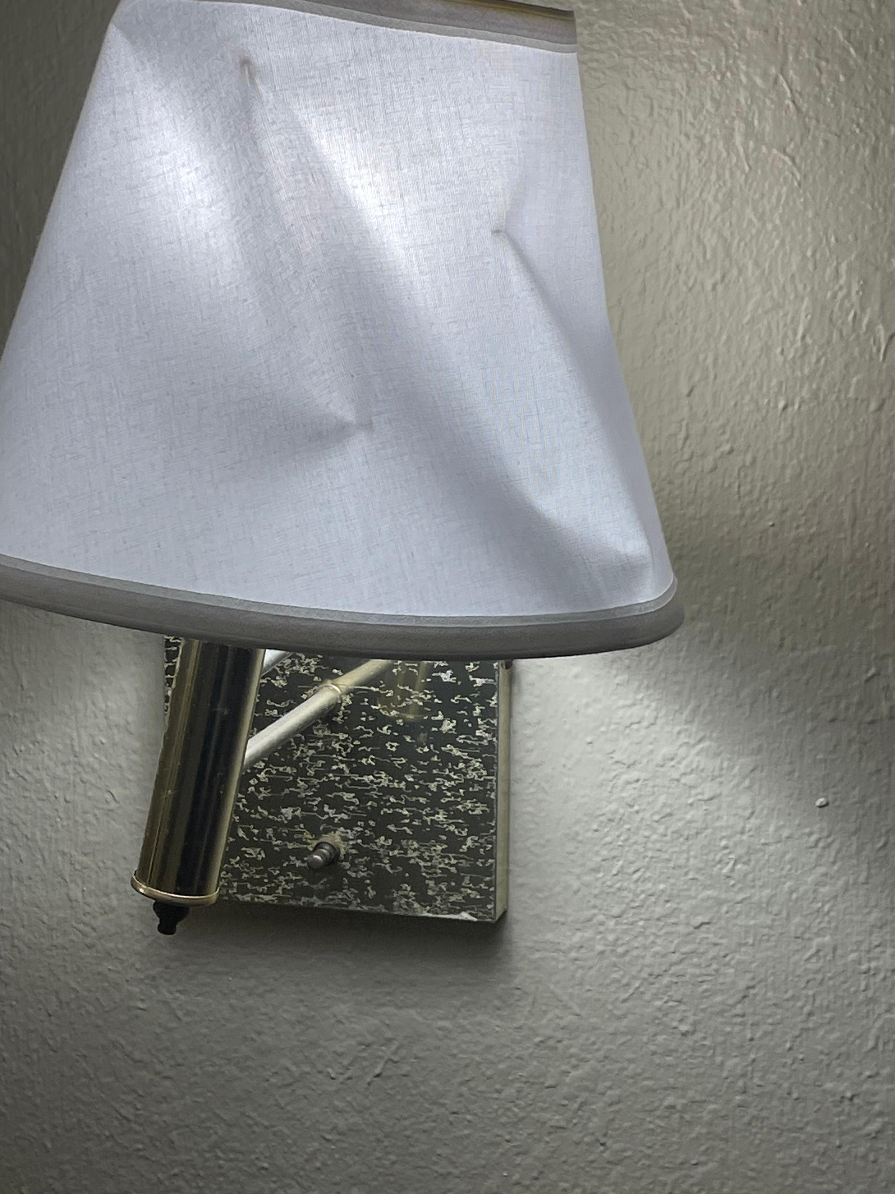 Crushed lamp shades