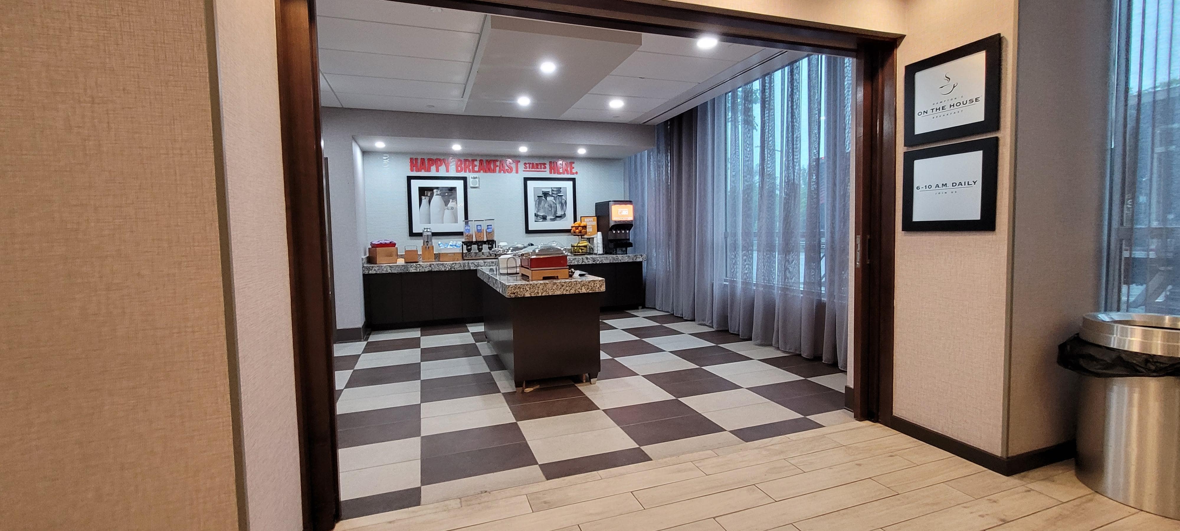 Entry to hotel