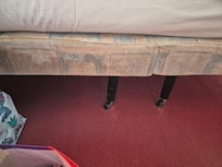 Watermarks on bed base