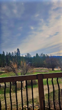 View from the deck while drinking my morning coffee