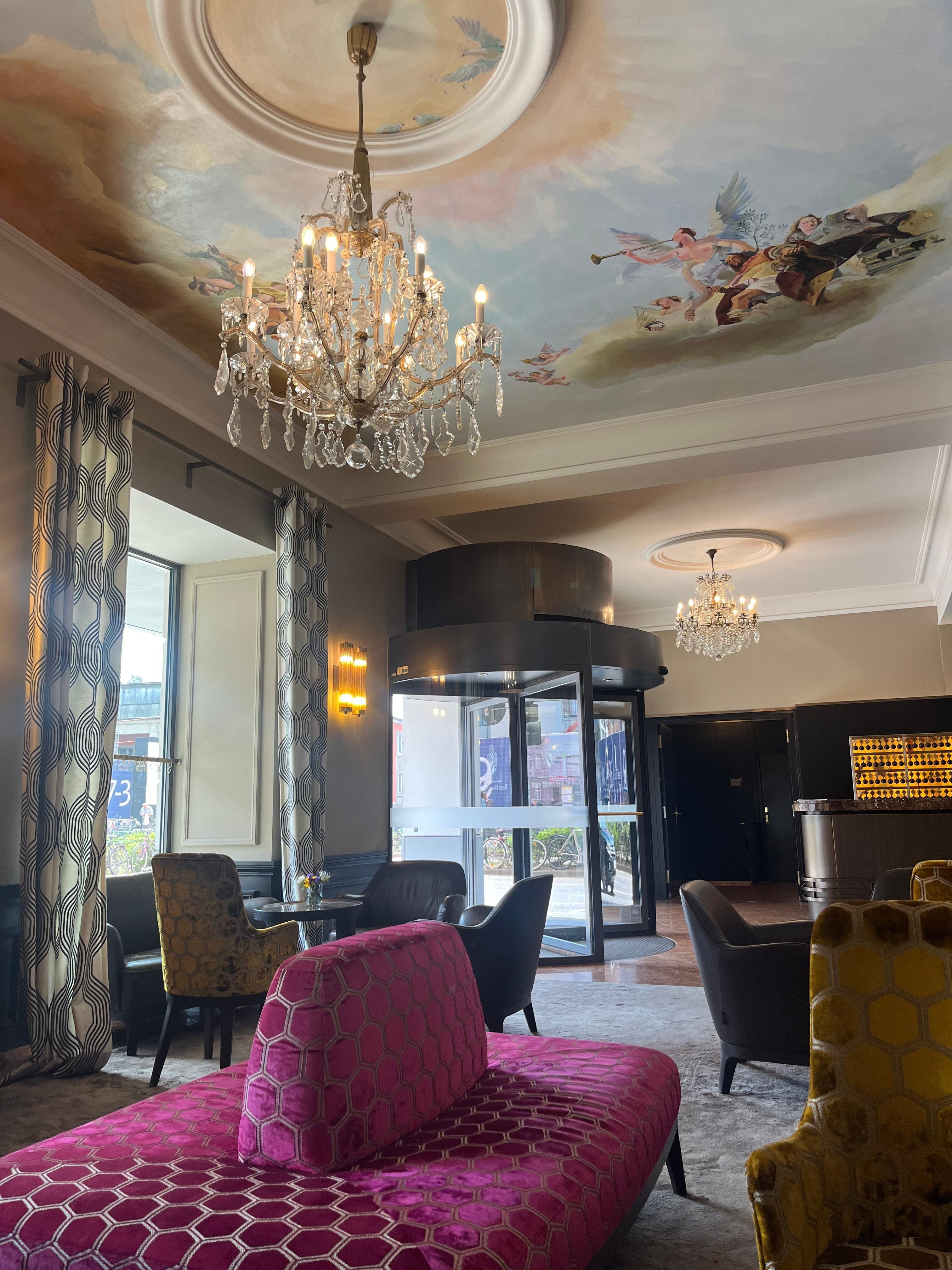 The lobby